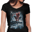 Spider Over the City - Women's V-Neck