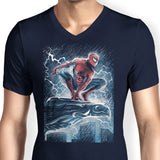 Spider Over the City - Men's V-Neck