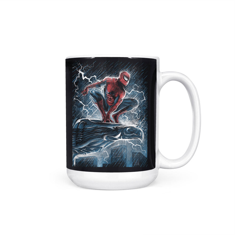 Spider Over the City - Mug
