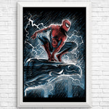 Spider Over the City - Posters & Prints