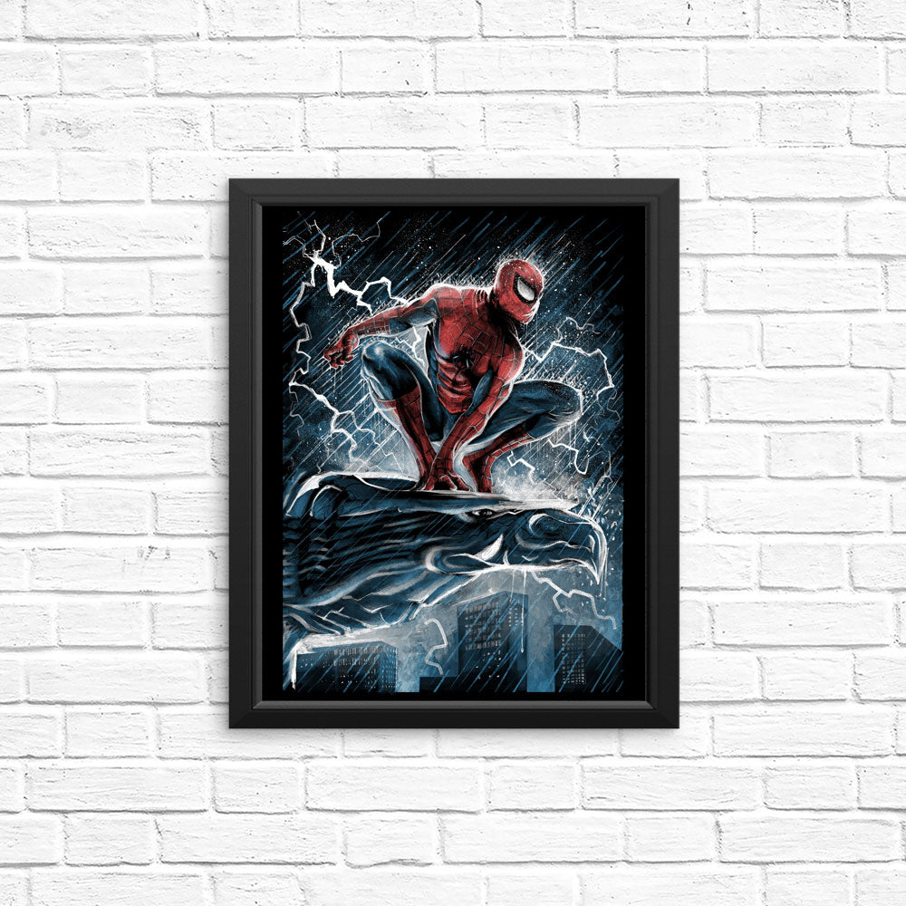 Spider Over the City - Posters & Prints