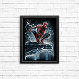Spider Over the City - Posters & Prints