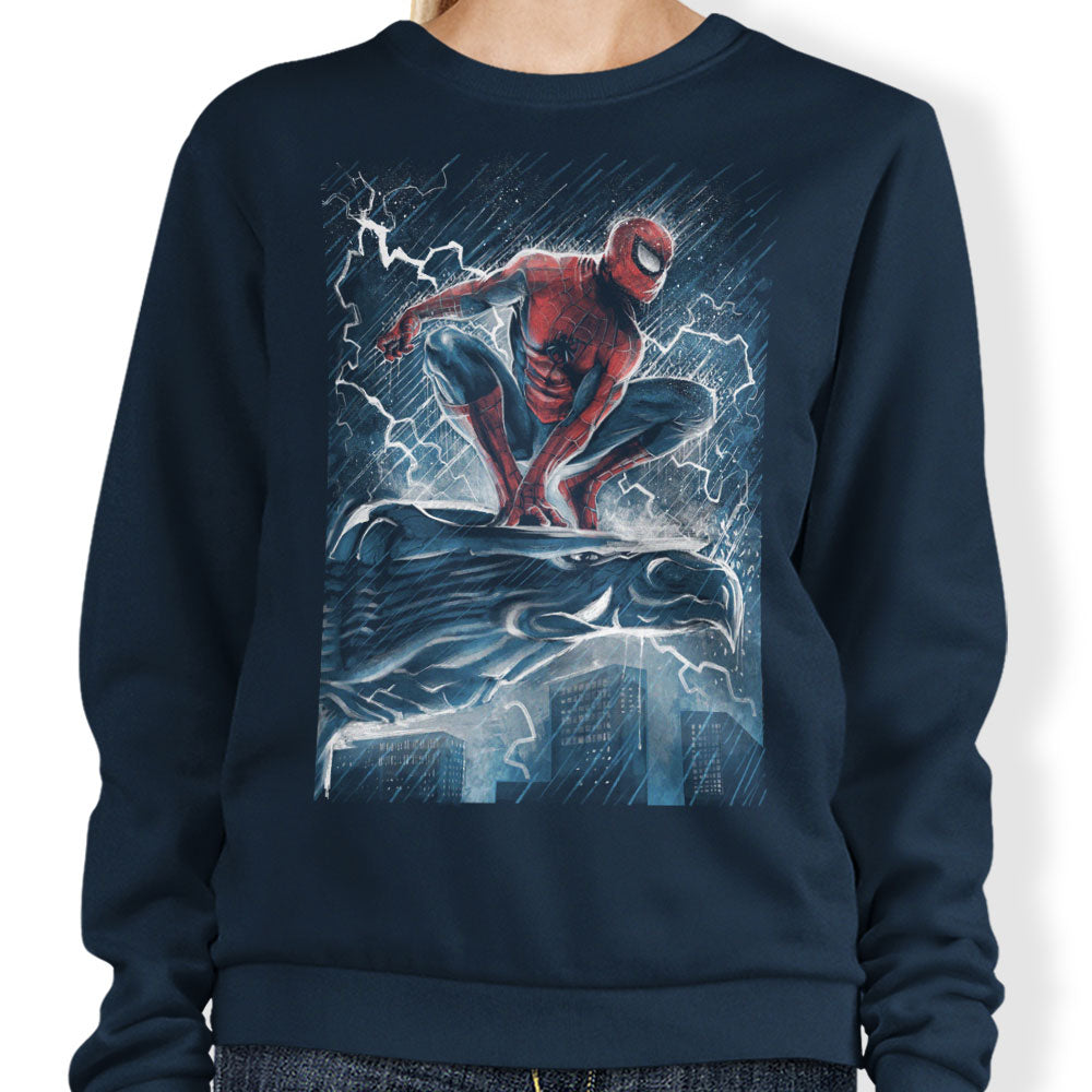 Spider Over the City - Sweatshirt