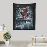 Spider Over the City - Wall Tapestry