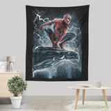 Spider Over the City - Wall Tapestry