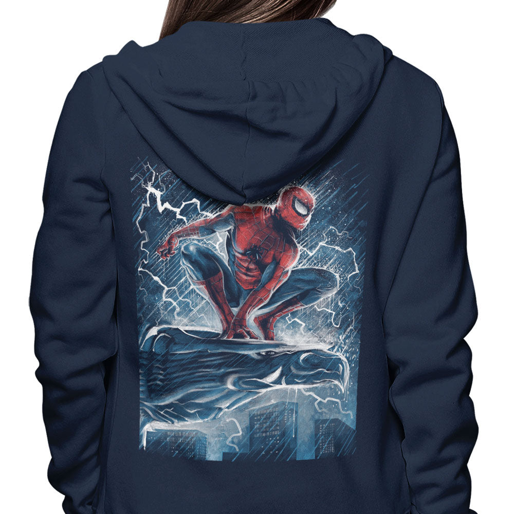 Spider Over the City - Hoodie