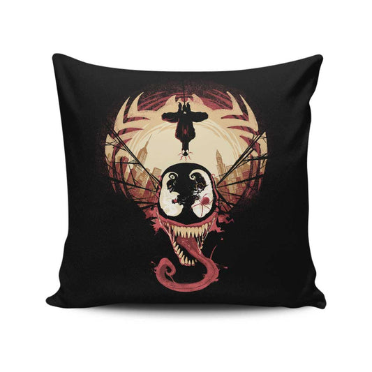 Spider's Nightmare - Throw Pillow