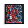 Spiders vs. Symbiotes - Canvas Print