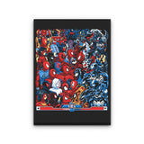 Spiders vs. Symbiotes - Canvas Print