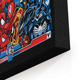 Spiders vs. Symbiotes - Canvas Print