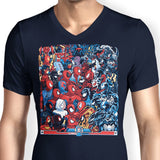 Spiders vs. Symbiotes - Men's V-Neck