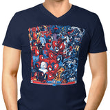 Spiders vs. Symbiotes - Men's V-Neck