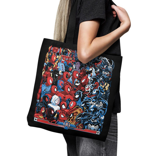 Spiders vs. Symbiotes - Tote Bag