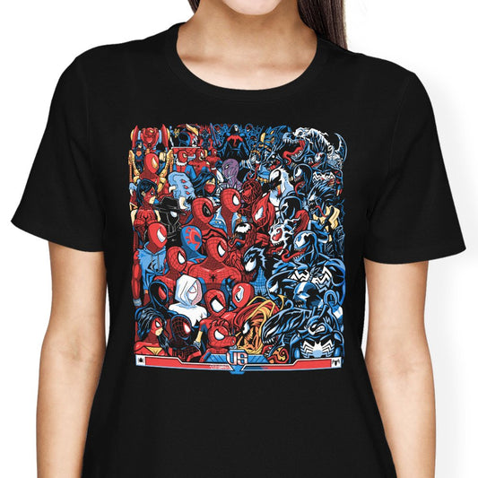 Spiders vs. Symbiotes - Women's Apparel