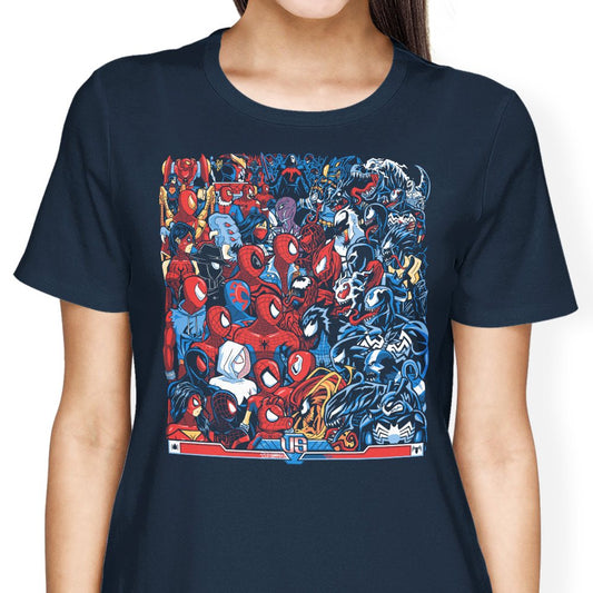 Spiders vs. Symbiotes - Women's Apparel