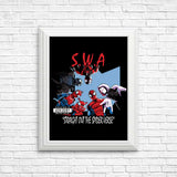 Spiders with Attitude - Posters & Prints