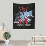 Spiders with Attitude - Wall Tapestry