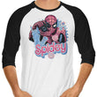 Spidey in NYC - 3/4 Sleeve Raglan T-Shirt