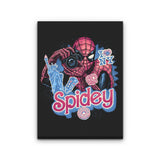 Spidey in NYC - Canvas Print