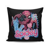 Spidey in NYC - Throw Pillow