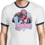 Spidey in NYC - Ringer T-Shirt