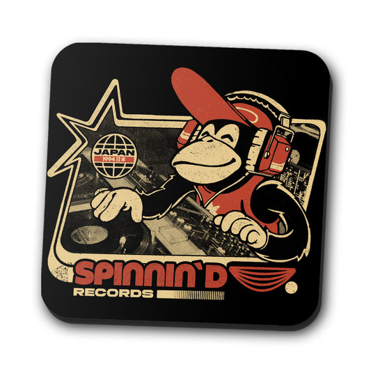 Spinnin' D - Coasters