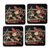 Spinnin' D - Coasters