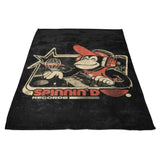 Spinnin' D - Fleece Blanket