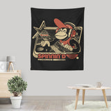 Spinnin' D - Wall Tapestry