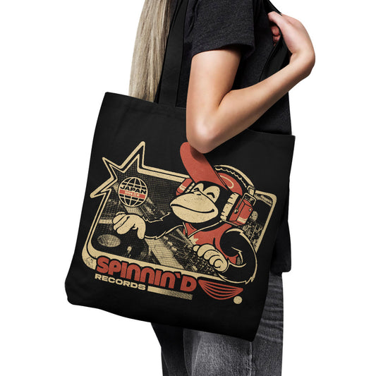 Spinnin' D - Tote Bag