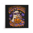 Spooky Beach Day - Canvas Print