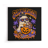 Spooky Beach Day - Canvas Print