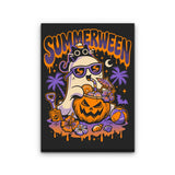 Spooky Beach Day - Canvas Print
