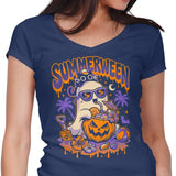 Spooky Beach Day - Women's V-Neck