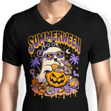 Spooky Beach Day - Men's V-Neck