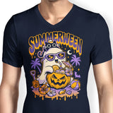 Spooky Beach Day - Men's V-Neck