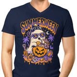 Spooky Beach Day - Men's V-Neck