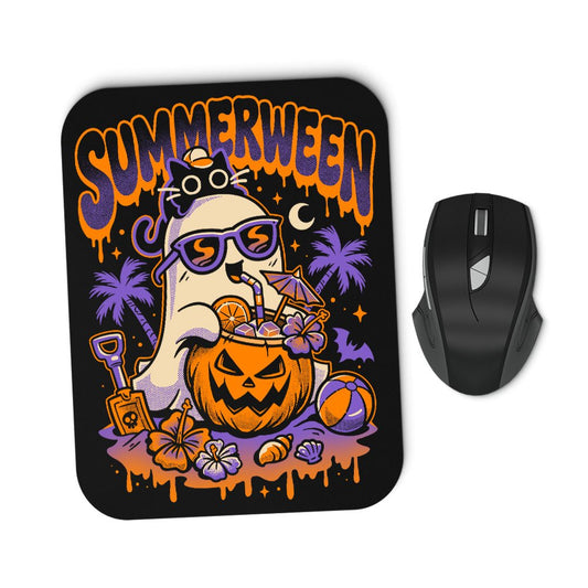 Spooky Beach Day - Mousepad