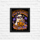 Spooky Beach Day - Posters & Prints