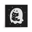 Spooky Cat Snatcher - Canvas Print