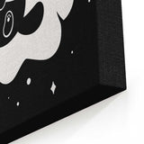 Spooky Cat Snatcher - Canvas Print