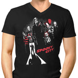 Spooky City - Men's V-Neck