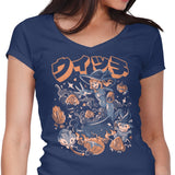 Spooky Hunter - Women's V-Neck