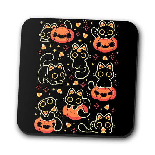Spooky Season Cats - Coasters