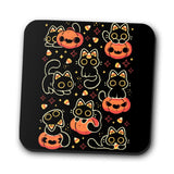 Spooky Season Cats - Coasters