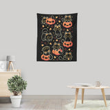 Spooky Season Cats - Wall Tapestry