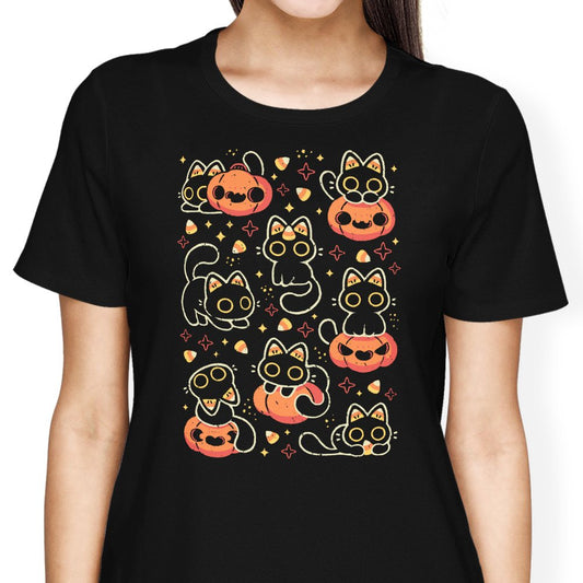 Spooky Season Cats - Women's Apparel