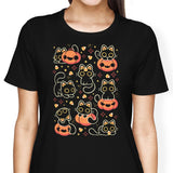Spooky Season Cats - Women's Apparel