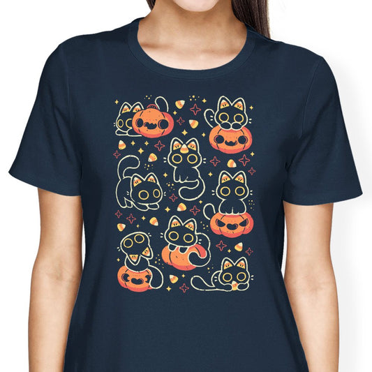 Spooky Season Cats - Women's Apparel