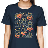 Spooky Season Cats - Women's Apparel